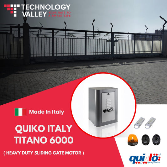 Titano 6000 Industrial Sliding Gate Opener - 6000kg 400V Three Phase | Made in Italy