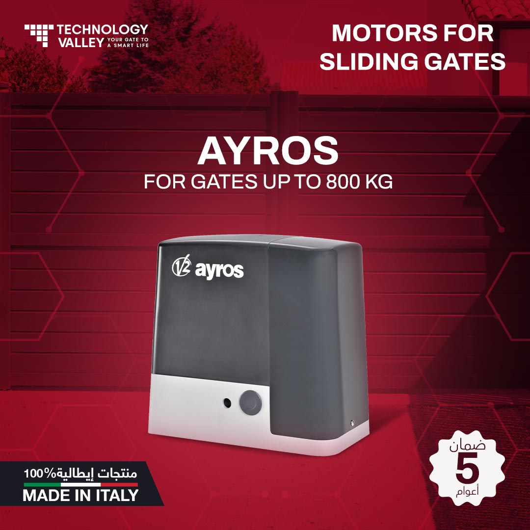 Ayros 800 Automatic Sliding Gate Motor – Power &amp; Precision for Seamless Access